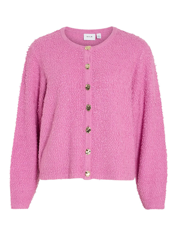 Vipaza Knit Cardigan-Pink