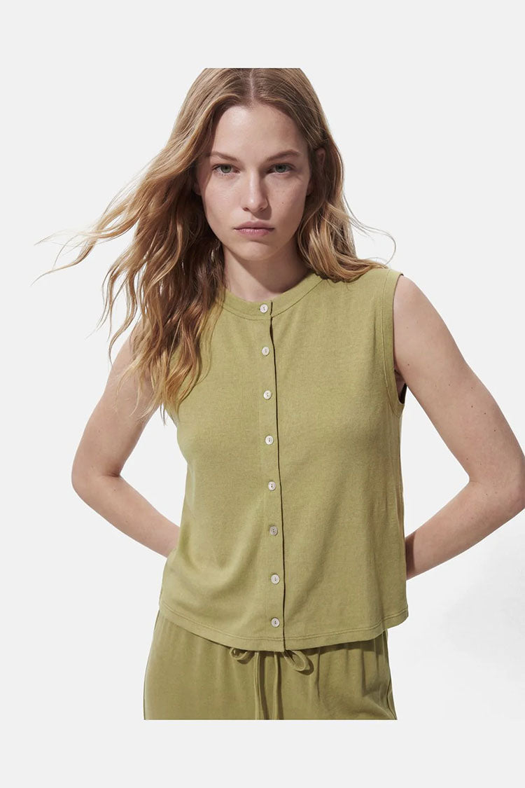 Pcpimi Knit Vest-Cedar