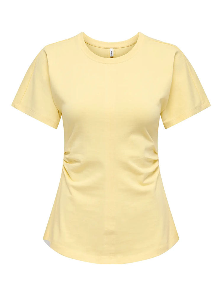 Onlmarie Ruching Top-Sunlight