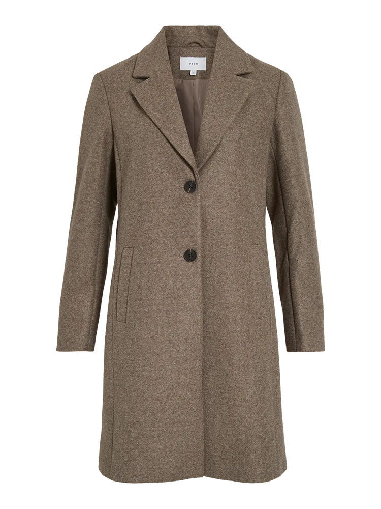 Viclaudia Button Coat