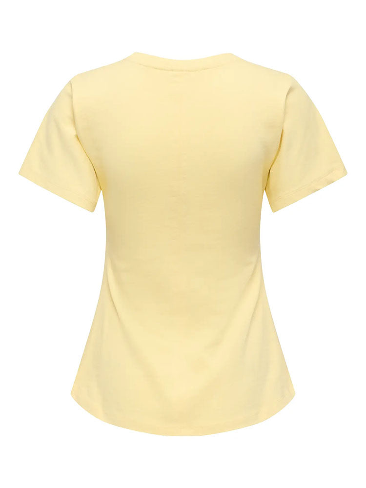 Onlmarie Ruching Top-Sunlight