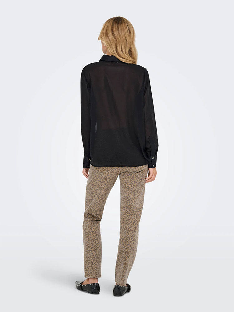 Onlstar Breeana Mix Shirt-Black