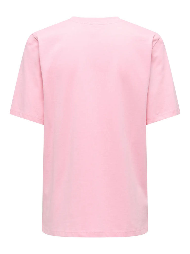 Onlburst Popcorn T-Shirt-Pink