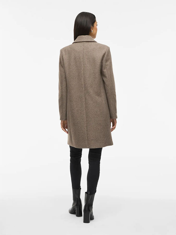 Viclaudia Button Coat