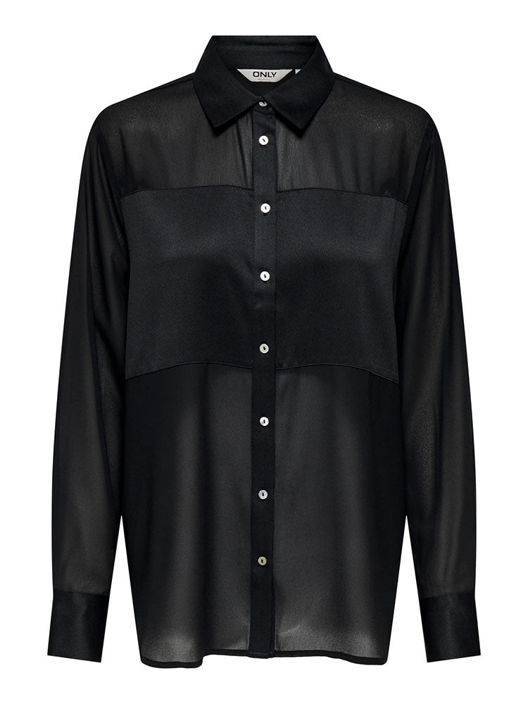 Onlstar Breeana Mix Shirt-Black