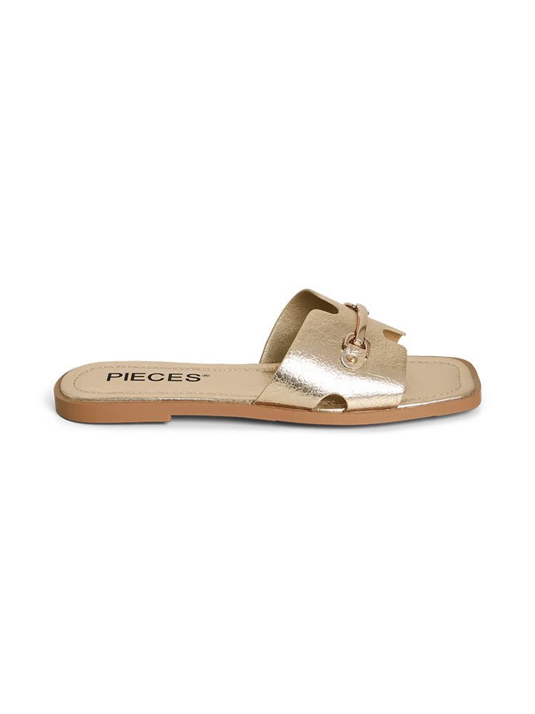 Pcmarianne Gold Sandals