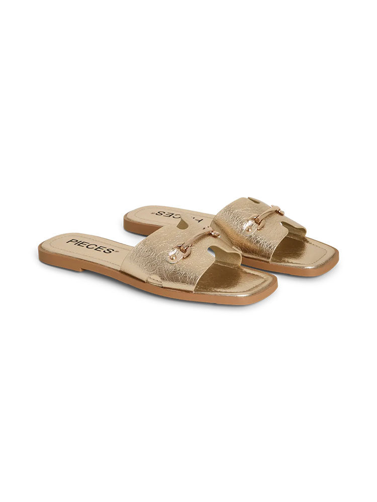 Pcmarianne Gold Sandals