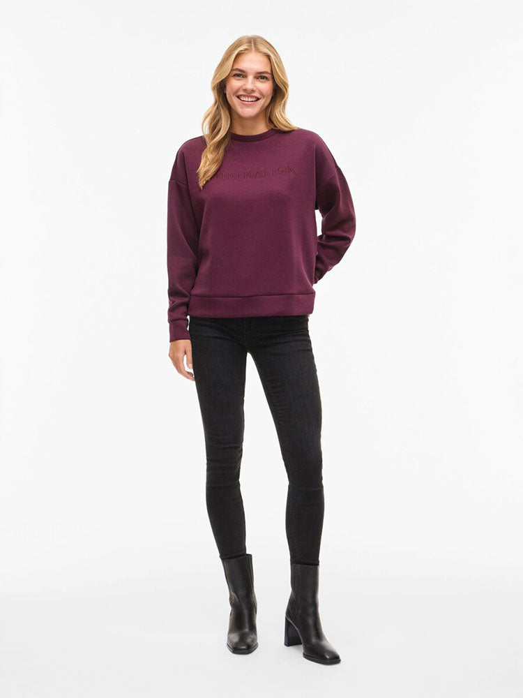 Vireflect Roundneck Sweatshirt in Fig