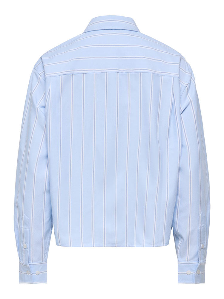 Onlelowen Stripe Shirt-Zen Blue