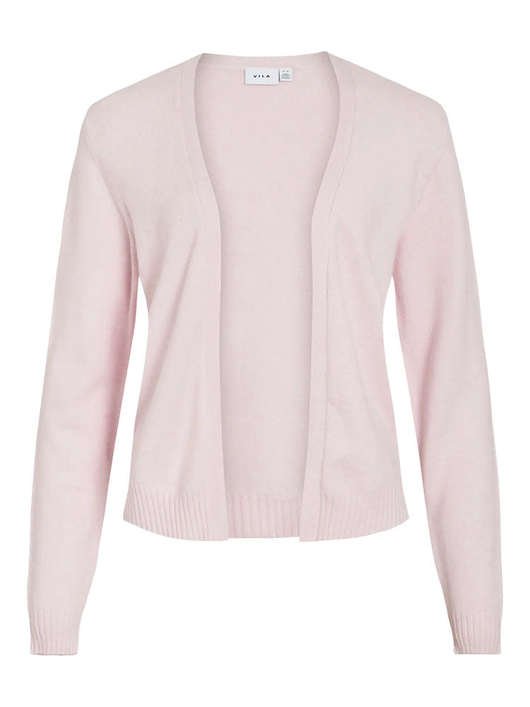 Viril Short Knit Cardigan-Cherry Blossom