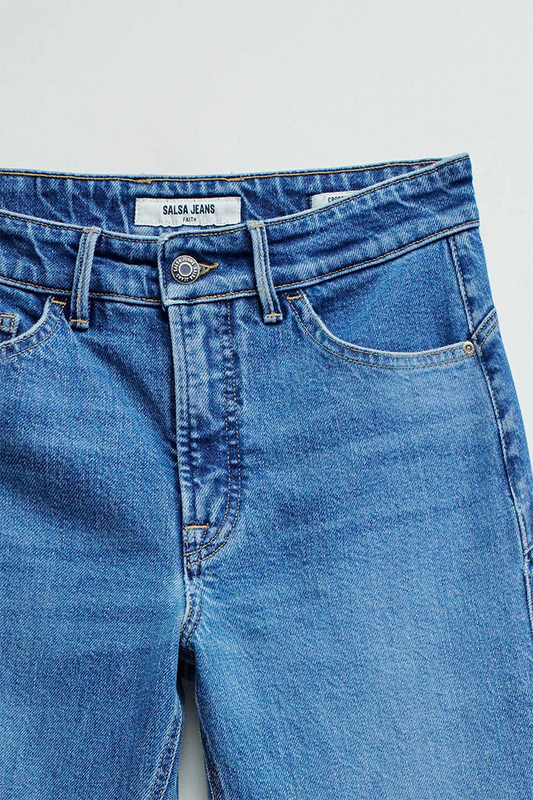 Salsa Faith Push In Cropped Slim Jeans