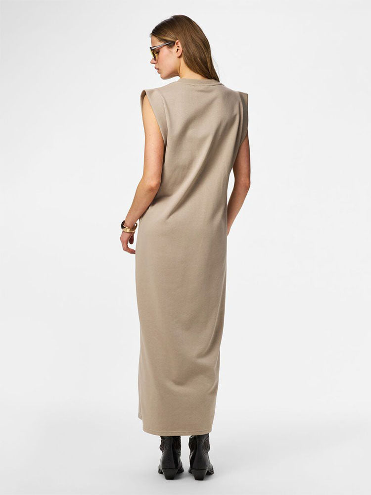 Pcchillli Summer Ankle Dress-Beige