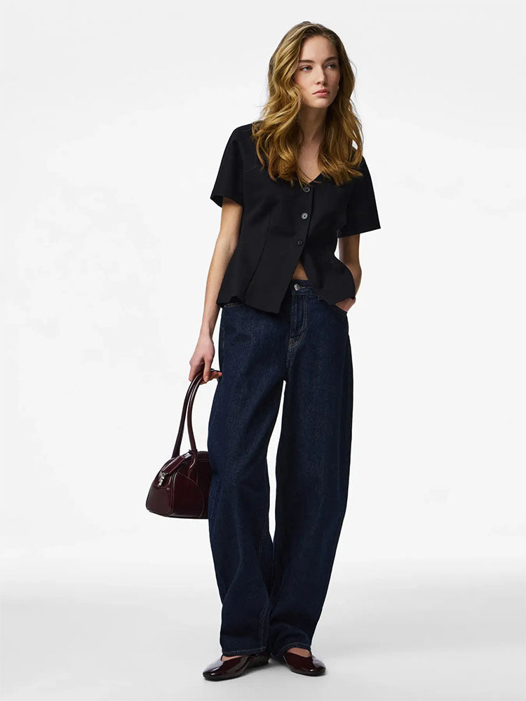 Pcgunhild Cardigan-Black