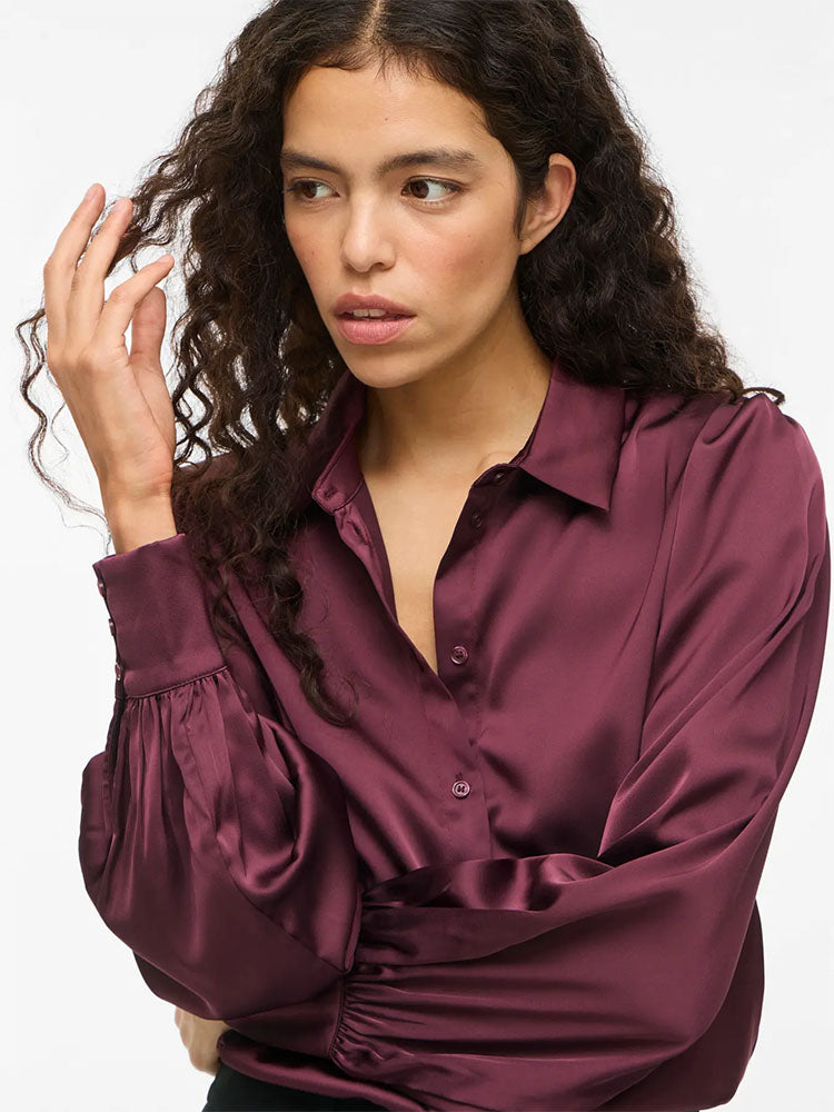 Vienna Ravenna Balloon Shirt-Fig