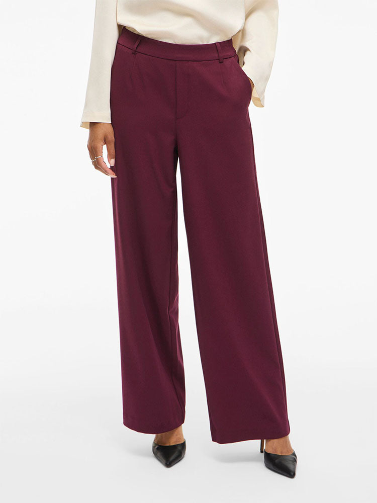 Vivarone High Waist Trousers-Fig