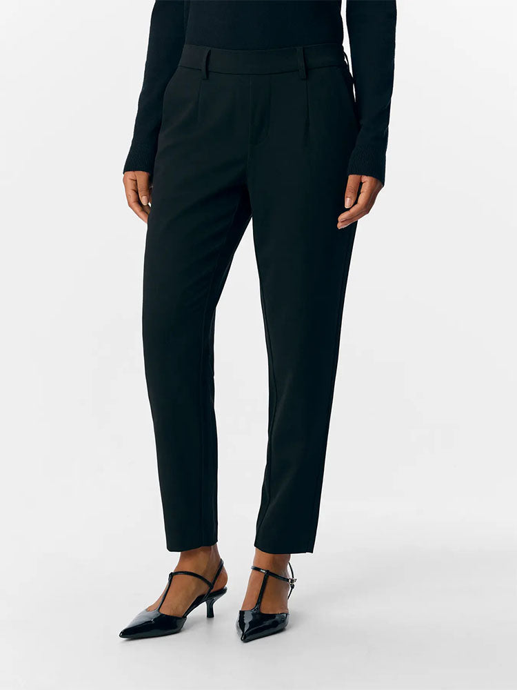 Objlisa Slim Trousers-Black