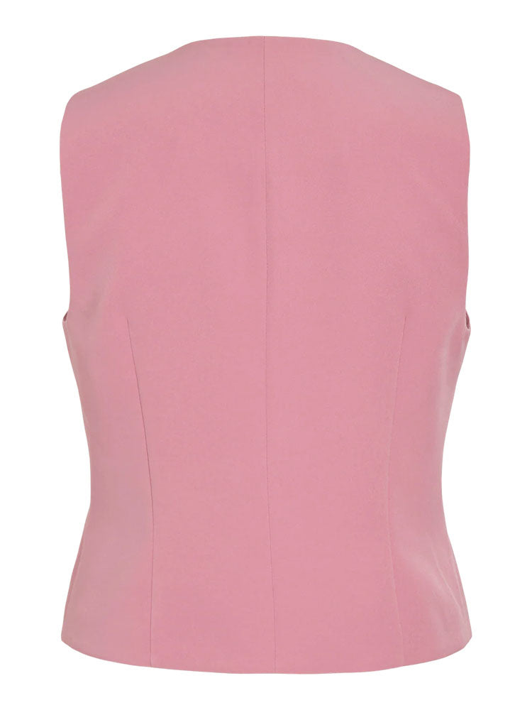 Viiris Waistcoat-Sea Pink
