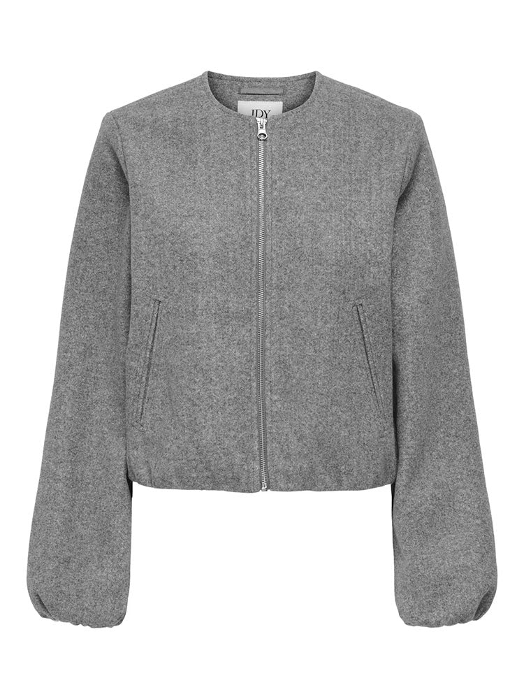 Jdyofir Balloon Short Jacket-Grey
