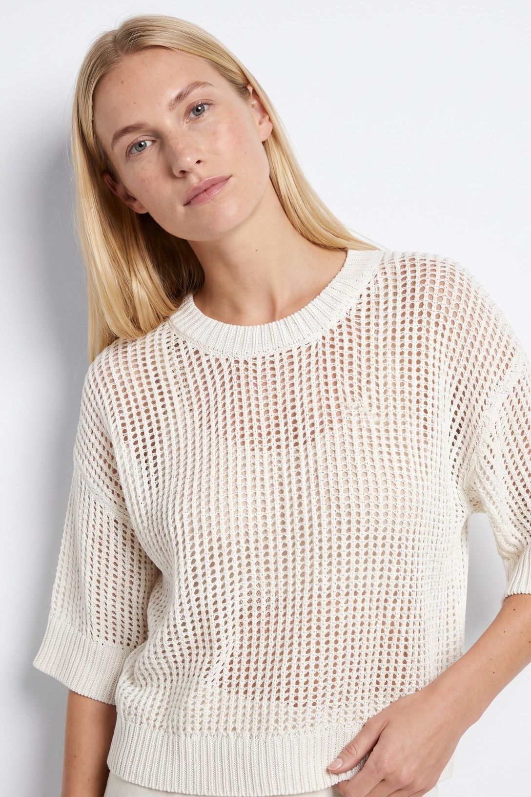Tyranny knit top- Cream