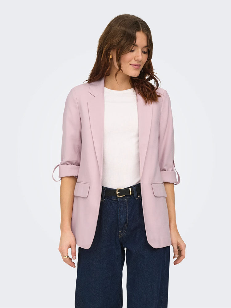 Onlaris Loose Blazer-Pink