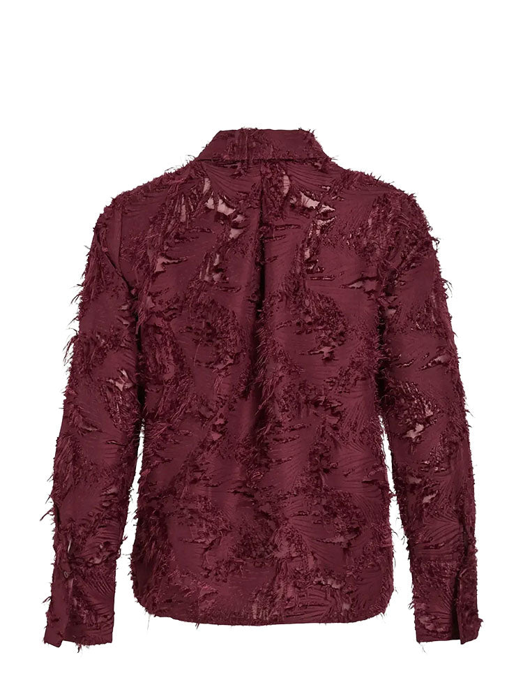 Vimisanja Shirt-Burgundy