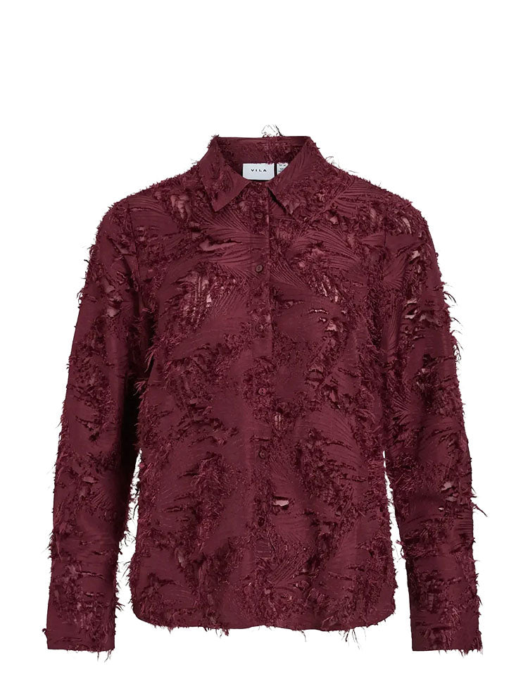Vimisanja Shirt-Burgundy