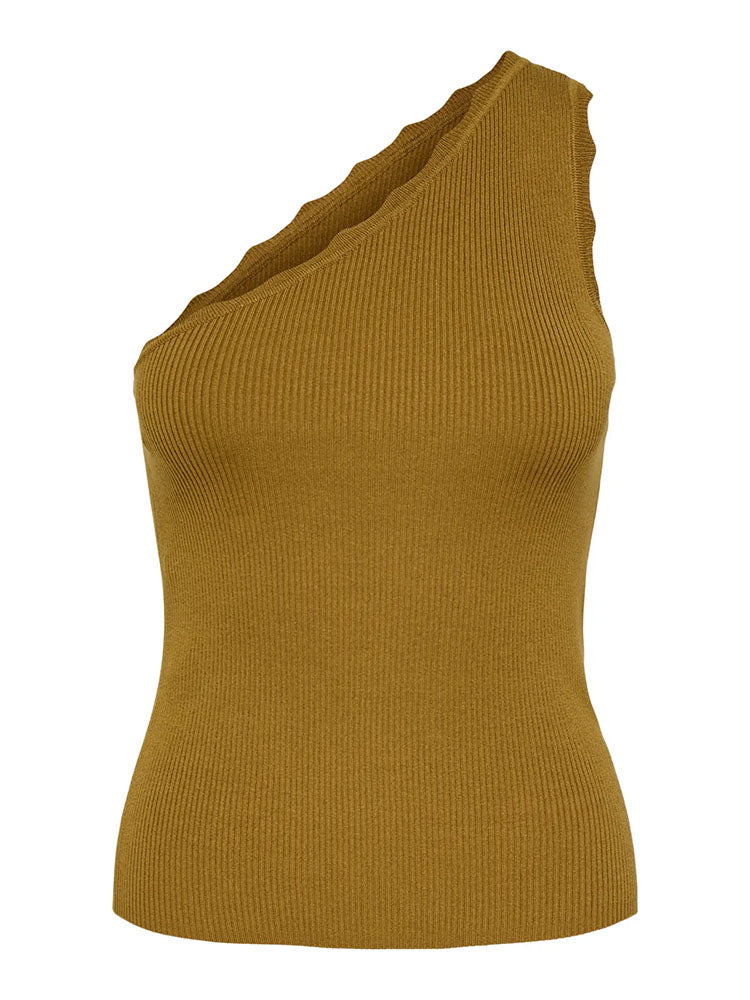 Jdylou One Shoulder Top-Deep Mustard