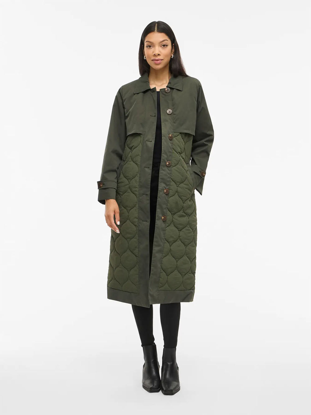Visoftie Trench Coat
