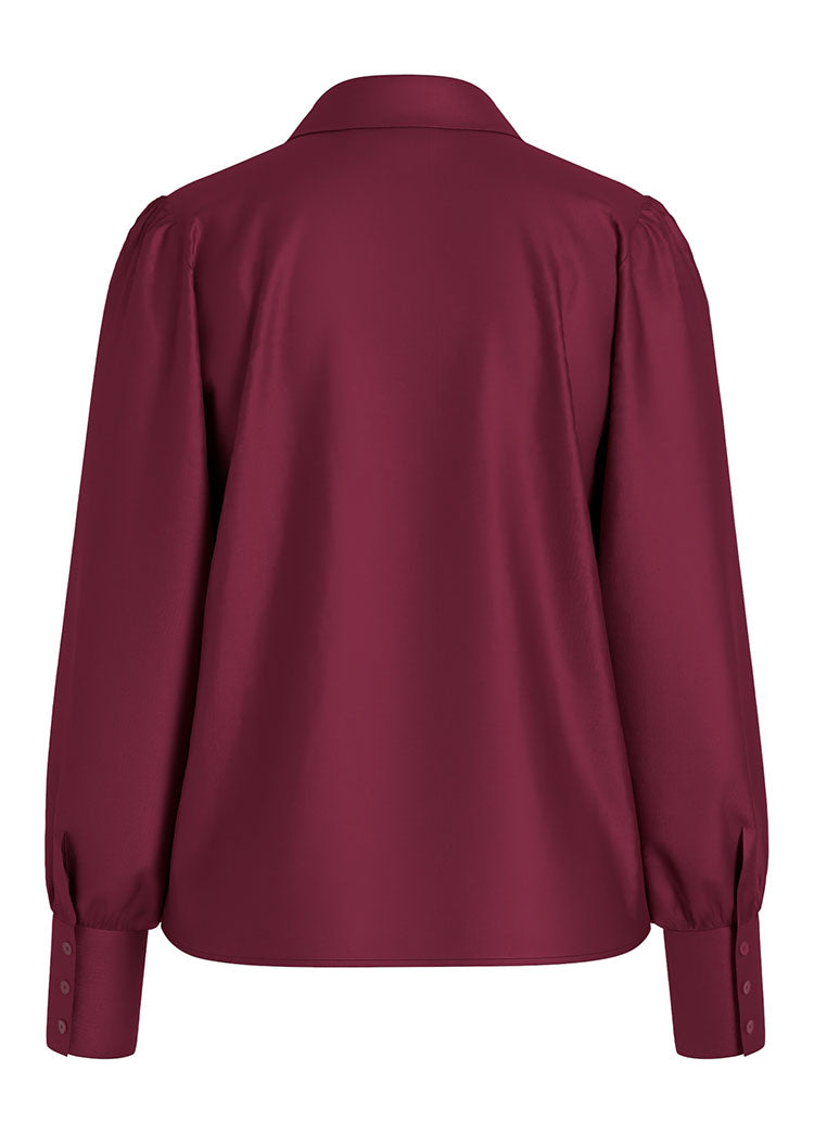 Vienna Ravenna Top-Dark Pink