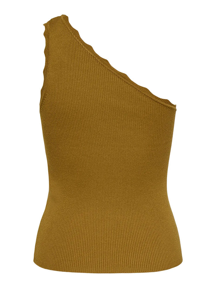 Jdylou One Shoulder Top-Deep Mustard