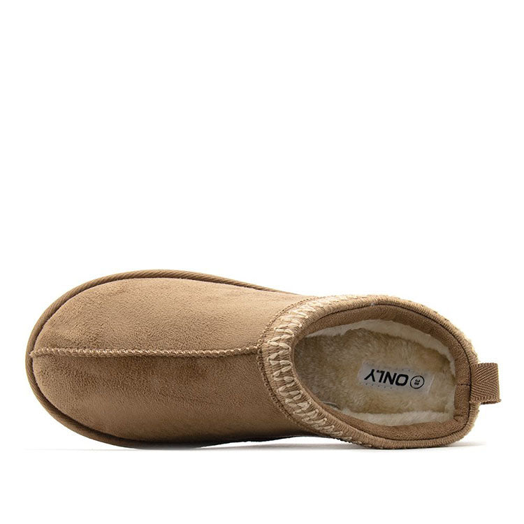 Onlstella Teddy Lined Slipper-Tan
