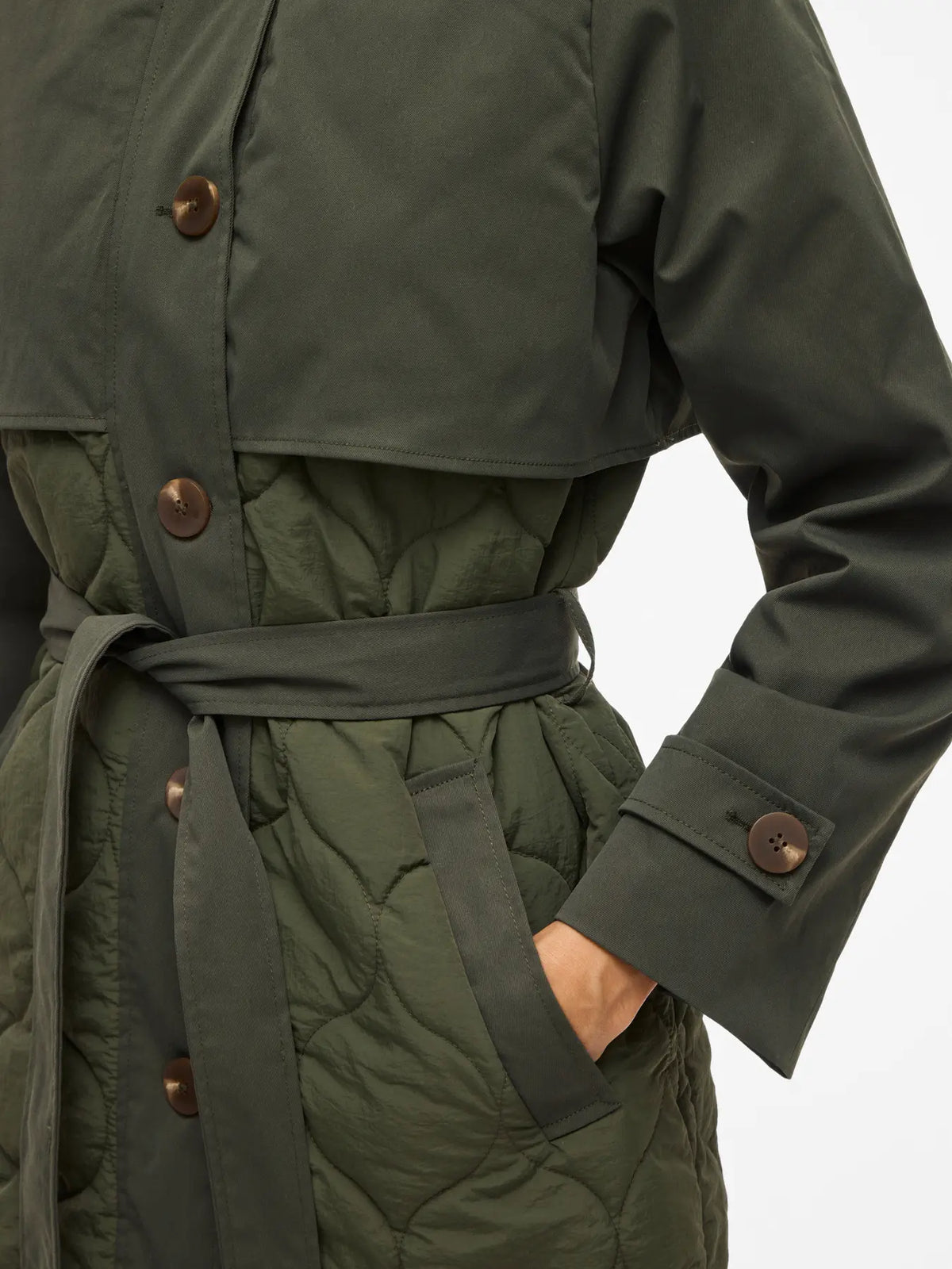 Visoftie Trench Coat