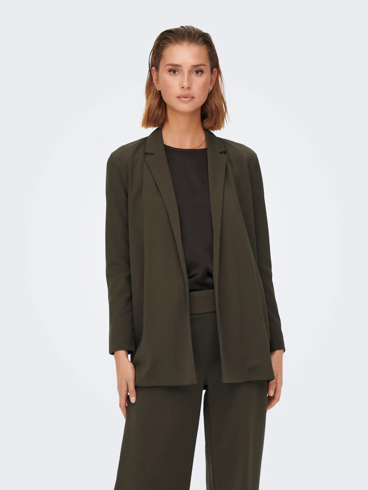 Jdygeggo Long Sleeve Blazer-Chocolate Brown