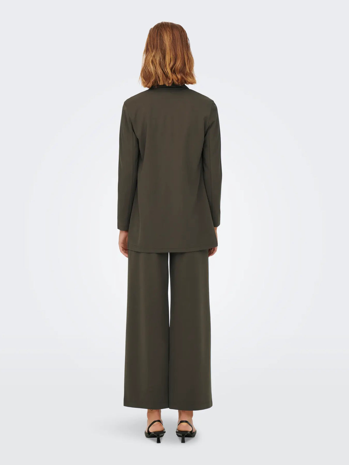 Jdygeggo Long Sleeve Blazer-Chocolate Brown