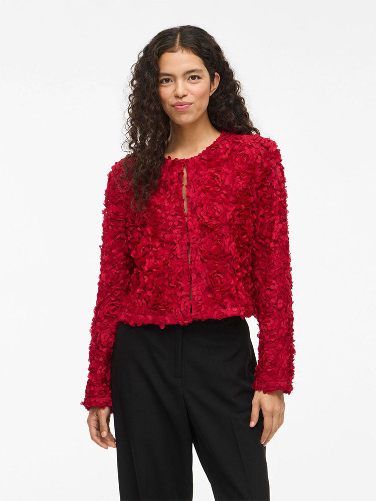 Virosue Short Jacket-Red