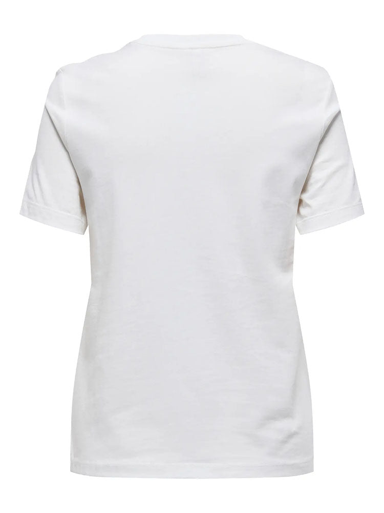 Onlteresa Teddy T-Shirt-White