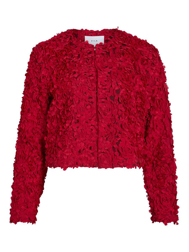Virosue Short Jacket-Red