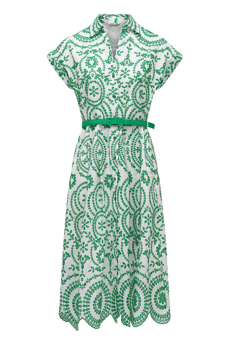 Dress in English Embroidery