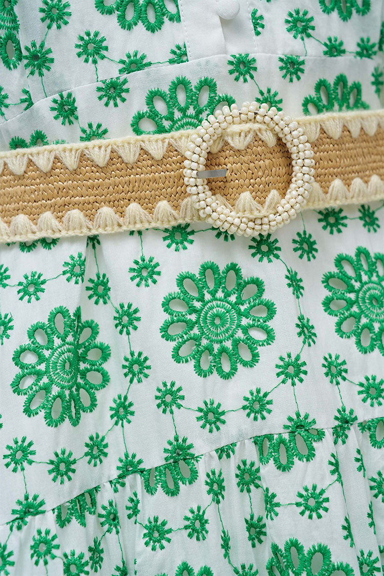 Dress in English Embroidery