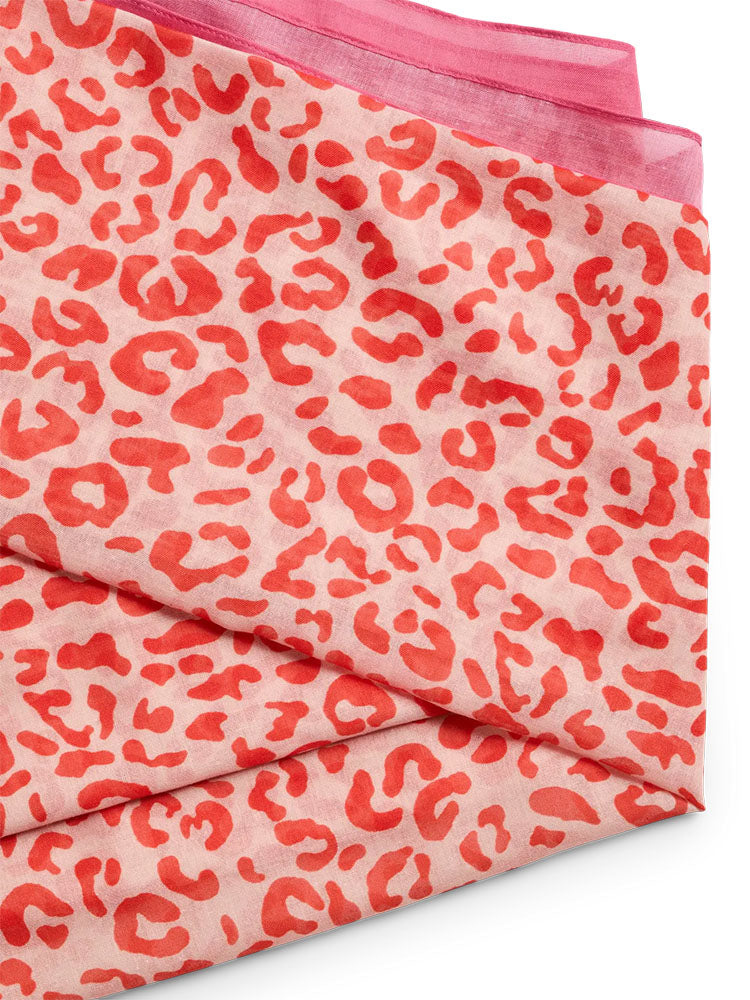 Pcalba Long Scarf-Fruit Leopard