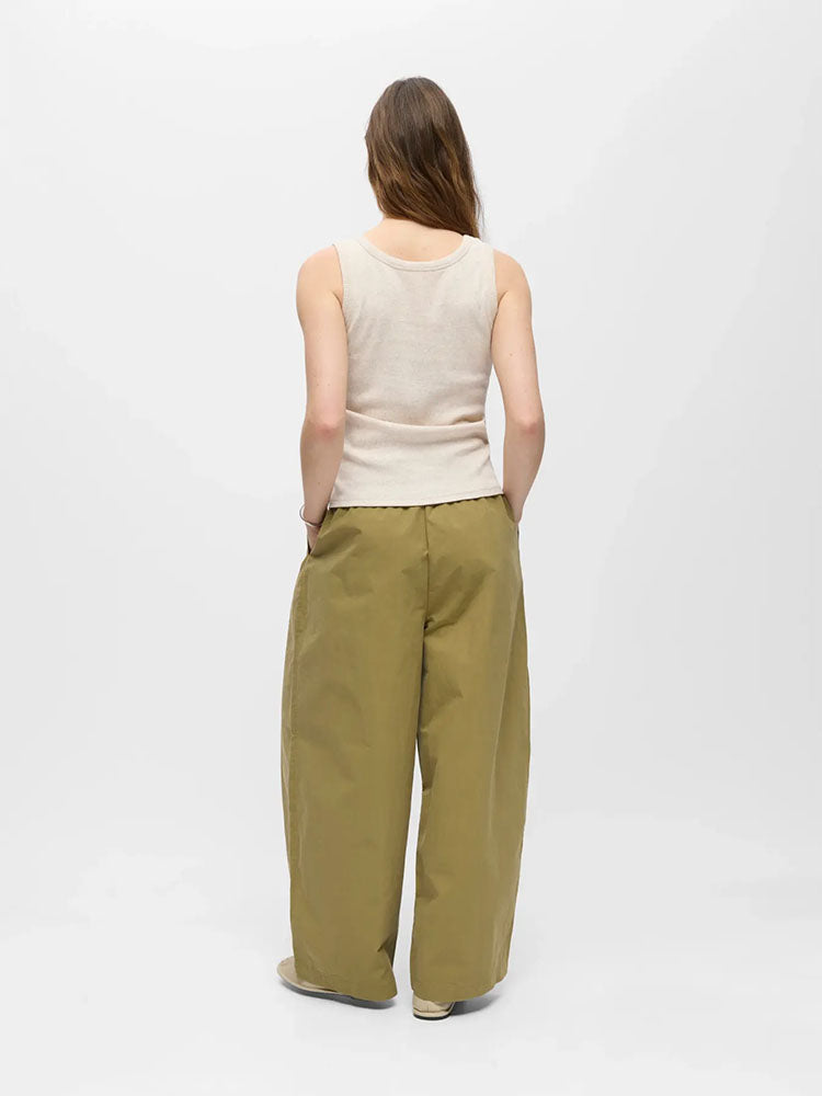 Objmoli Tank Top-Beige