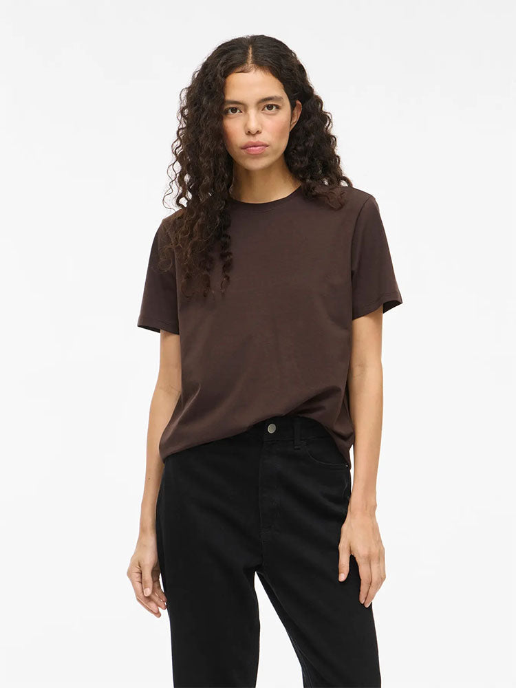 Vinora T-Shirt-Brown