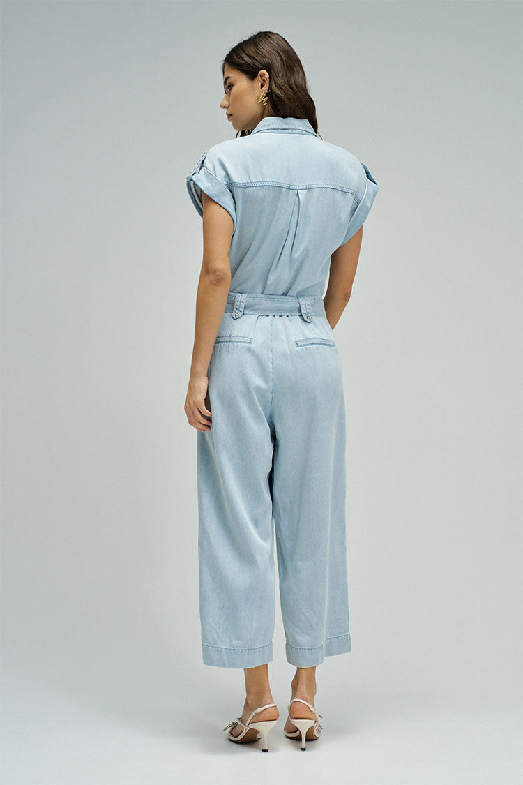 Salsa Light Denim Jumpsuit