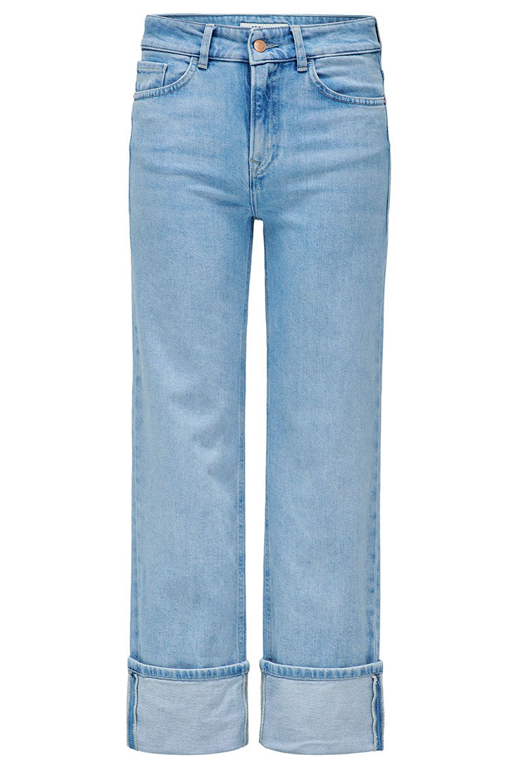 Salsa True Straight Jeans-Light Blue Denim