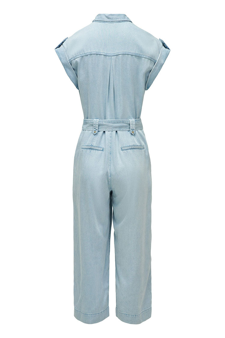 Salsa Light Denim Jumpsuit