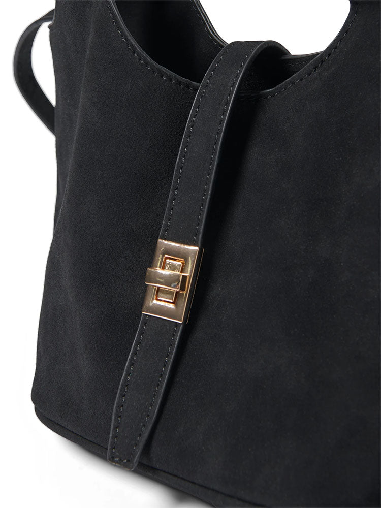 Onlaliana Faux Suede Crossbody Black