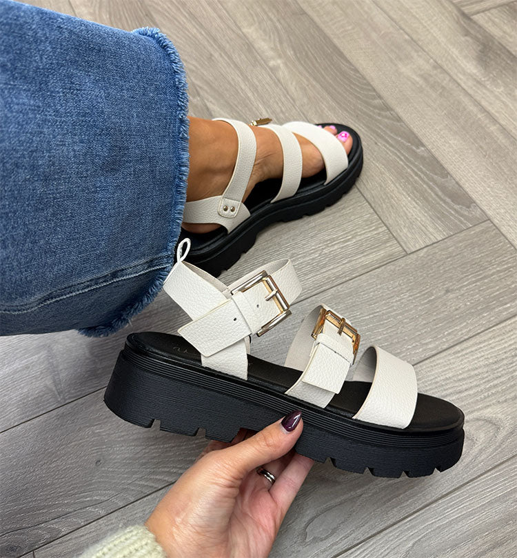 Something Sandals-Nearly There (Off White)