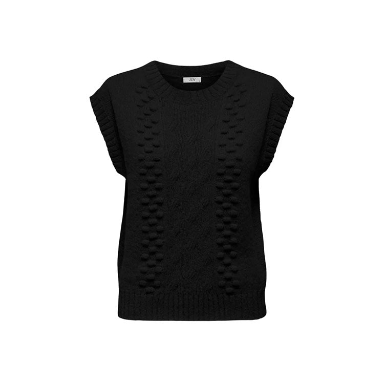 Jdysigrid Knit Vest-Black