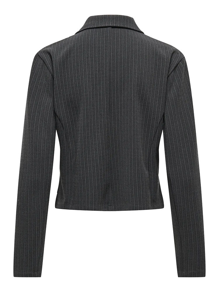 Jdydolores Short Blazer-Dark Grey