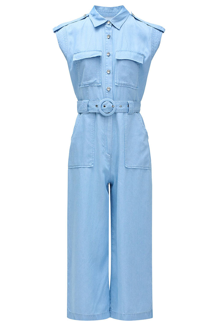 Salsa Light Denim Jumpsuit